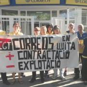 Els carters es mobilitzen davant la falta de personal per a garantir el servei i el compliment de la Llei postal 