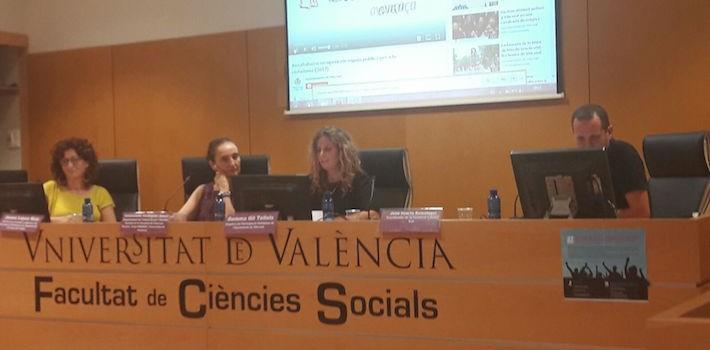Gil porta el pioner Consell de Participació Ciutadana, referent en la Comunitat, a una jornada en l’UV