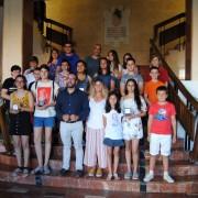 Els membres més veterans del Consell de Xiquets i Xiquetes s’acomiaden amb l’exposició dels resultats del curs