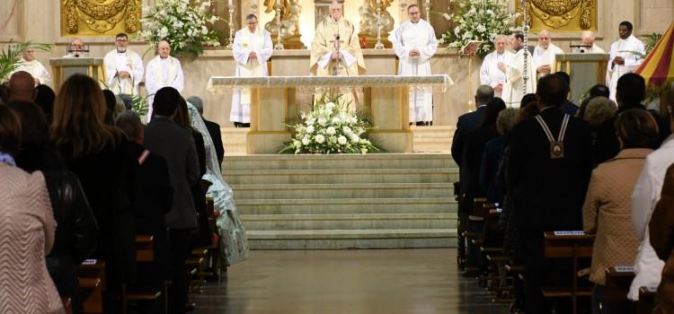 El cardenal Amigo oficia la santa missa pontifical pel 400é aniversari de la beatificació de sant Pasqual