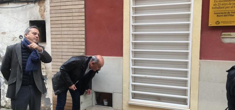 Els comptadors intel·ligents arriben al Pilar després d’assolir una eficiència hídrica del 98% al Nou Crist del Calvari