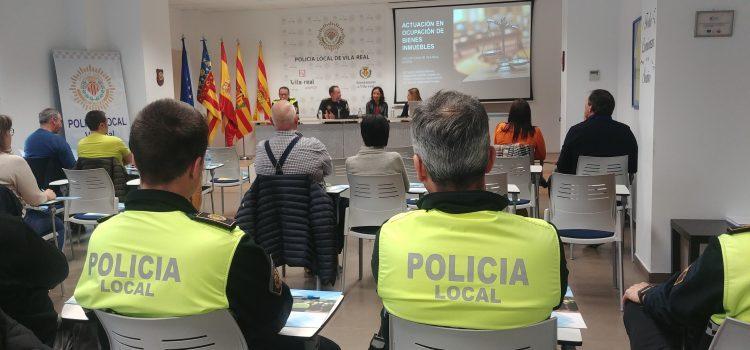 La Policia Local rep formació per a actuar en situacions d’ocupació d’immobles