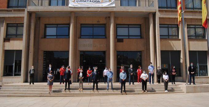 Minut de silenci a Vila-real per les víctimes del coronavirus a Espanya