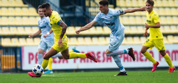 El Villarreal B aconsegueix un punt davant el Mestalla gràcies a un gol al minut 88 (1-1)