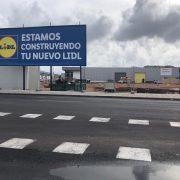 Les obres de la nova tenda de Lidl en la zona nord avancen a ple rendiment per a la seua obertura a l’estiu de 2021
