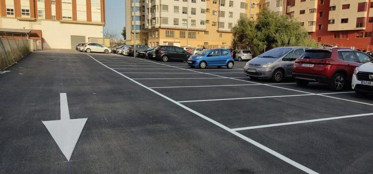 Encreuaments enfrontats als carrers Corts Valencianes i Alfons el Magnànim i ampliació de les places d’aparcament 