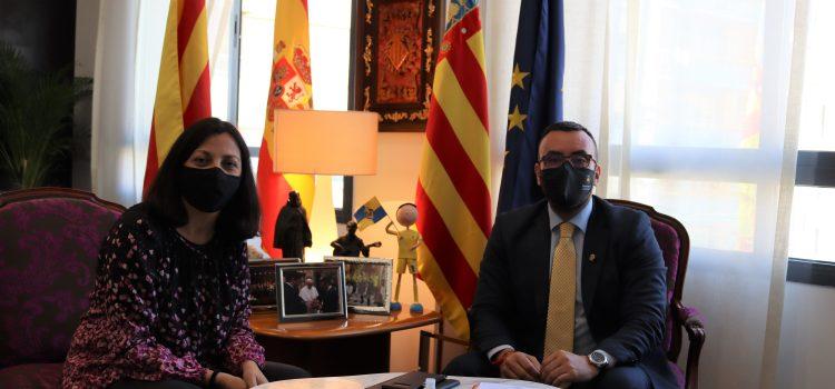 Benlloch posa sobre la taula tots els projectes pendents de la Generalitat Valenciana amb Vila-real