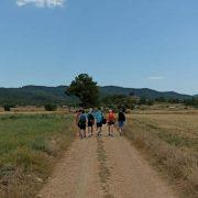 El campament dels Lluïsos, a punt d’acabar, aprofiten els últims dies a Aiguaviva