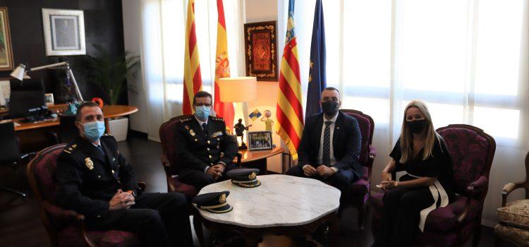 Benlloch rep al nou inspector en cap de la Policia Nacional, Pedro Ortín Soria