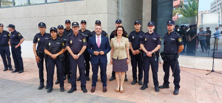 La plantilla de la Policia Nacional de Vila-real es reforça amb huit homes i dos dones