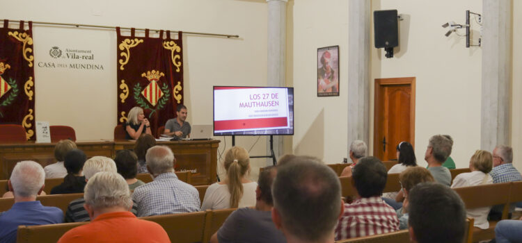 La presentació del llibre Los 27 de Mauthausen té bona acollida