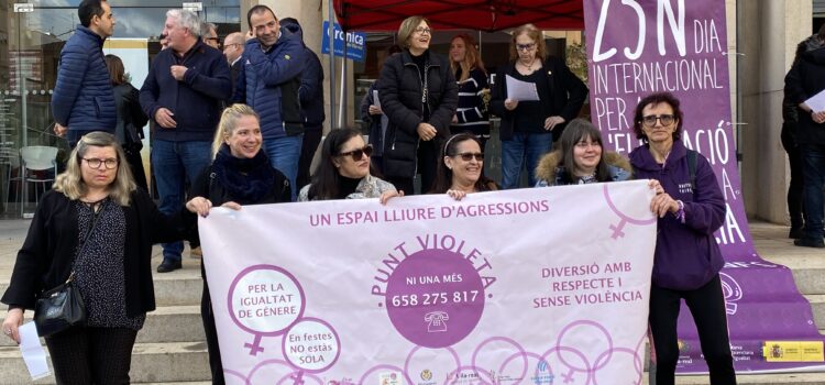Vila-real se suma al Dia Internacional per a l’eliminació de la violència contra les dones