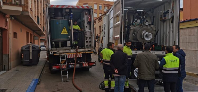 Vila-real avança en el Pla de prevenció d’inundacions amb el segellat ‘antifiltracions’ del col·lector de Pius XII
