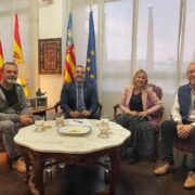 Benlloch rep al director de la Fundació ONCE per a plantejar noves vies de col·laboració