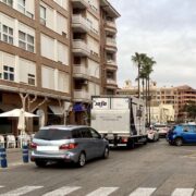 Retenció de trànsit a Vila-real en sumar-se agricultors a la tractorada per la situació del camp