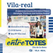 El PP premia a Elena Garcia per la investigació de l’esport contra el càncer