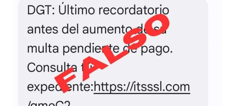 Alerta per l’enviament de falses notificacions de multes: la DGT adverteix del frau