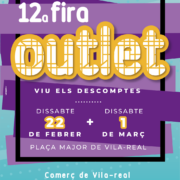 La Fira Outlet de Vila-real arriba a la Plaça Major amb descomptes irresistibles