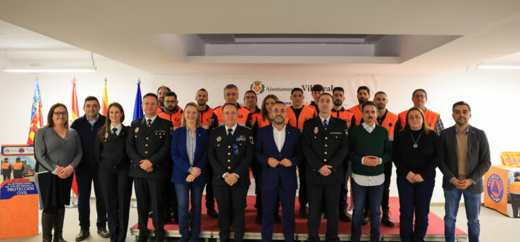 Vila-real celebra el Dia Internacional del Voluntariat de Protecció Civil amb un emotiu homenatge
