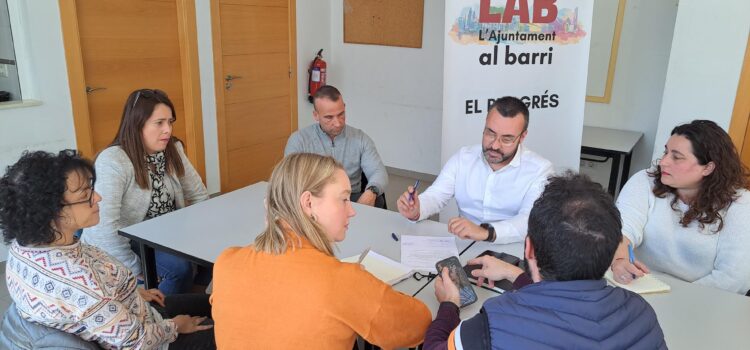 L’Ajuntament al barri inicia la seva campanya al Progrés per escoltar les necessitats veïnals