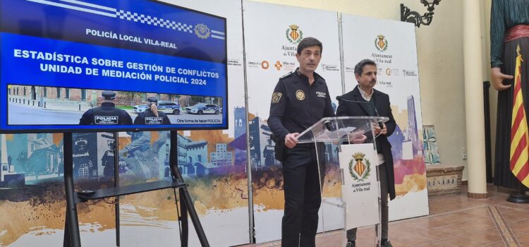 La Policia Local de Vila-real tanca un any amb un 95% de resolució positiva en mediacions