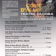 Concert d’alumnes dins del IV Taller d’Interpretació Musical