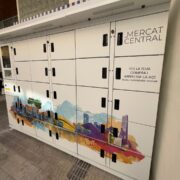 Ja estan en funcionament les noves taquilles del Mercat Central