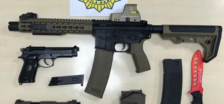 La Policia Local de Vila-real intervé diverses armes durant un control nocturn