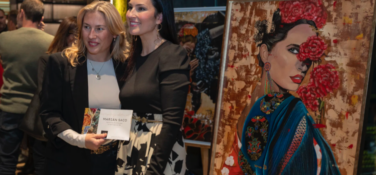 Marián Saco porta l’art abstracte i figuratiu al Club 1923 de l’Estadi de la Ceràmica