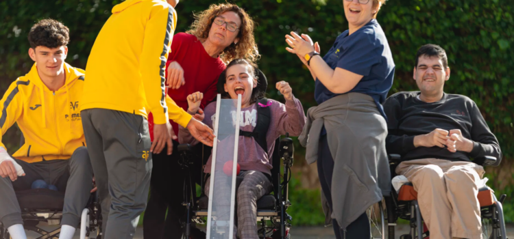 El Juvenil B del Villarreal i Aspropace: una trobada d’inclusió i aprenentatge