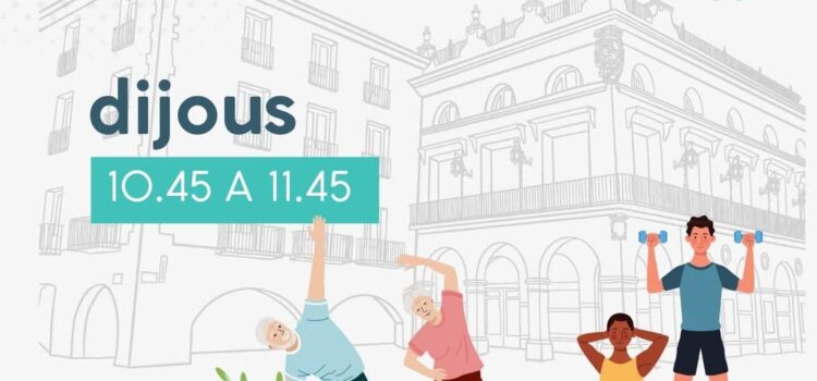 Últimes places per a la gimnàstica de manteniment per a majors de 60 anys