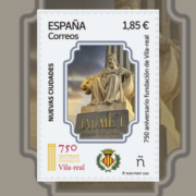 Correus celebra els 750 anys de Vila-real amb un segell commemoratiu