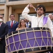 La Tamborada de Vila-real ressona un any més amb força per Diumenge de Rams