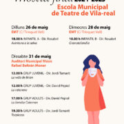 La Mostra Final de l’Escola Municipal de Teatre de Vila-real posa el colofó al curs