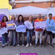El Punt Violeta reforça la seua presència en les festes de Sant Pasqual
