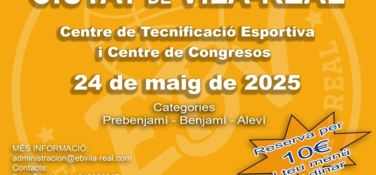 Mini torneig de bàsquet a Vila-real amb més de 30 equips i sis pistes en joc