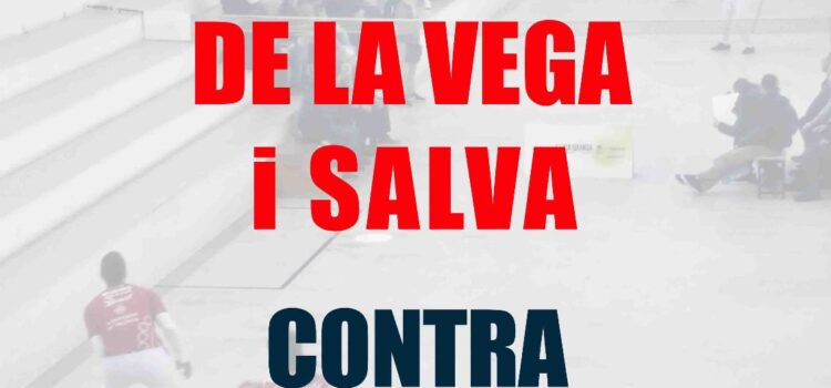 Gran partida de pilota al Trinquet Municipal aquest divendres