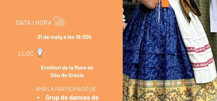 Este dissabte, cultura i tradició al Ermitori de la Mare de Déu de Gràcia