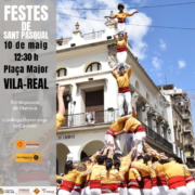 Les muixerangues prenen la plaça Major de Vila-real per Sant Pasqual