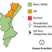 Preocupació al nord de Castelló pel risc elevat d’incendis forestals