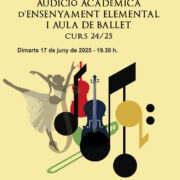 L’Auditori de Vila-real acull l’última audició del curs amb música i dansa