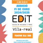 L’EDit celebra el seu festival de fi de curs amb una mostra del repertori tradicional