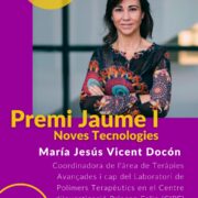 Maria Jesús Vicent, Premi Jaume I en Noves Tecnologies, referent científic de Vila-real