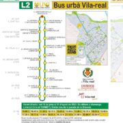 Vila-real manté fins a final d’agost l’horari d’estiu de l’autobús al Termet