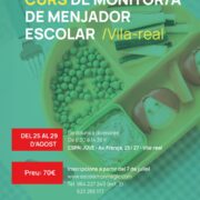 Formació per a monitors de menjador escolar amb un curs intensiu a l’Espai Jove