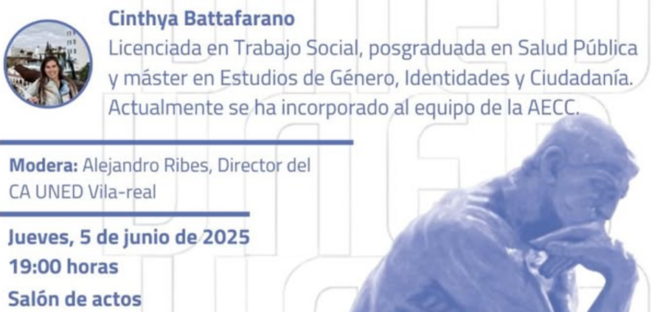 La UNED acull una conferència sobre el dol i la malaltia amb experts en psicologia i treball social