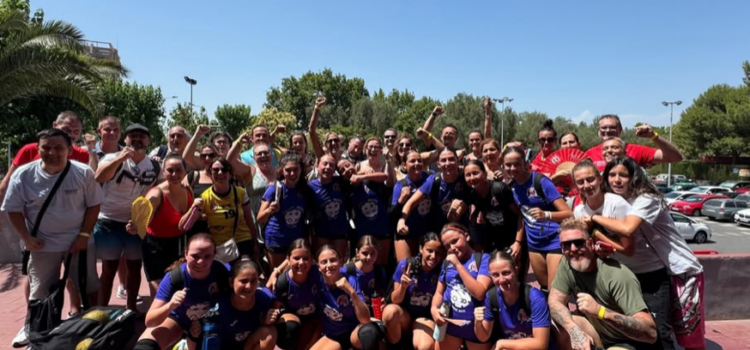Les alevines del Handbol Vila-real, campiones del Mislata Fest