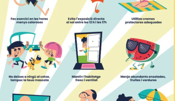 Vila-real activa l’alerta per calor amb risc mitjà, segons Sanitat