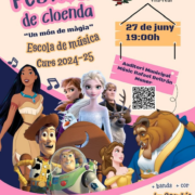 La Unió Musical La Lira clausura el curs amb un festival ple de màgia i melodies de Disney