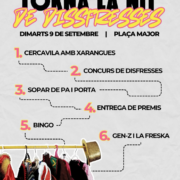 El concurs de disfresses torna a la Plaça Major per a fer vibrar